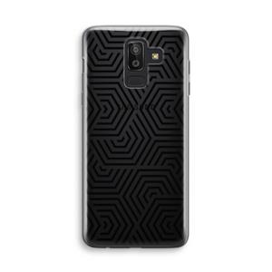 CaseCompany Magic pattern: Samsung Galaxy J8 (2018) Transparant Hoesje