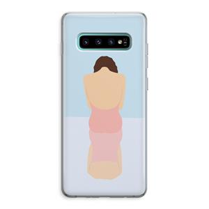 CaseCompany Mirror: Samsung Galaxy S10 Plus Transparant Hoesje