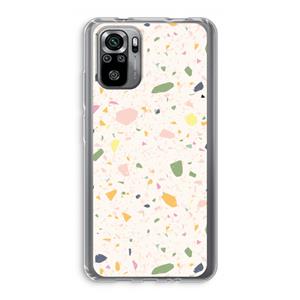 CaseCompany Terrazzo N°21: Xiaomi Redmi Note 10S Transparant Hoesje