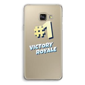 CaseCompany Victory Royale: Samsung A3 (2017) Transparant Hoesje