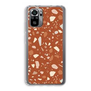 CaseCompany Terrazzo N°22: Xiaomi Redmi Note 10S Transparant Hoesje