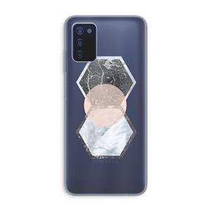 CaseCompany Creatieve toets: Samsung Galaxy A03s Transparant Hoesje