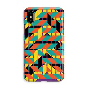 CaseCompany Skew Bee 2: iPhone Xs Volledig Geprint Hoesje