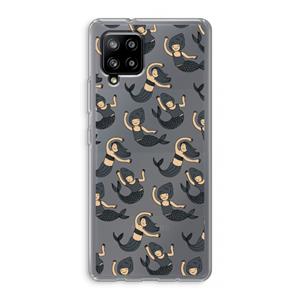 CaseCompany Zeemeermin: Samsung Galaxy A42 5G Transparant Hoesje