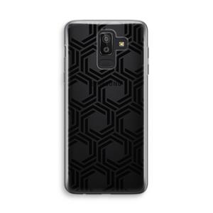 CaseCompany Geometrisch patroon: Samsung Galaxy J8 (2018) Transparant Hoesje