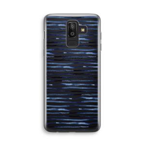 CaseCompany Verrassende lijnen: Samsung Galaxy J8 (2018) Transparant Hoesje