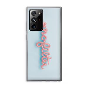 CaseCompany nofilter: Samsung Galaxy Note 20 Ultra / Note 20 Ultra 5G Transparant Hoesje