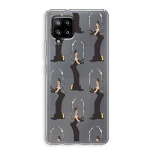 CaseCompany Pop Some Kim: Samsung Galaxy A42 5G Transparant Hoesje
