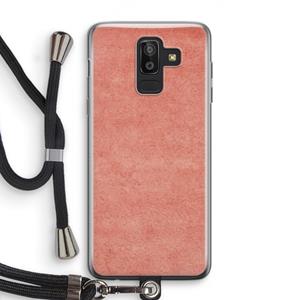 CaseCompany Marrakech Walls: Samsung Galaxy J8 (2018) Transparant Hoesje met koord