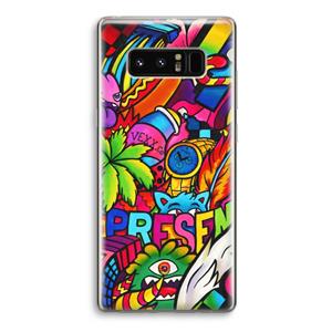 CaseCompany Represent: Samsung Galaxy Note 8 Transparant Hoesje