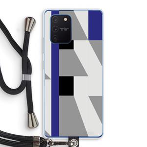 CaseCompany Gestalte 2: Samsung Galaxy Note 10 Lite Transparant Hoesje met koord