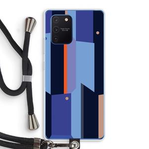 CaseCompany Gestalte 3: Samsung Galaxy Note 10 Lite Transparant Hoesje met koord