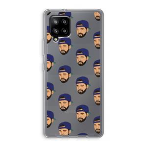 CaseCompany Drake Away: Samsung Galaxy A42 5G Transparant Hoesje