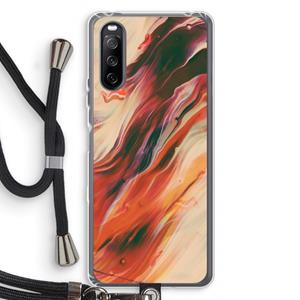 CaseCompany Forgotten Lands: Sony Sony Xperia 10 III Transparant Hoesje met koord