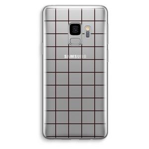 CaseCompany Rooster: Samsung Galaxy S9 Transparant Hoesje