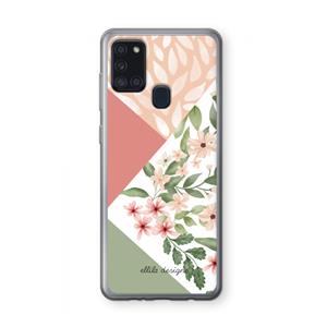 CaseCompany Sweet heaven geometrics: Samsung Galaxy A21s Transparant Hoesje