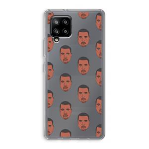 CaseCompany Kanye Call Me℃: Samsung Galaxy A42 5G Transparant Hoesje