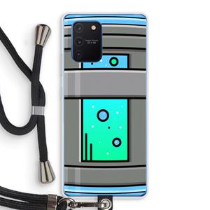 CaseCompany Chug Bottle: Samsung Galaxy Note 10 Lite Transparant Hoesje met koord