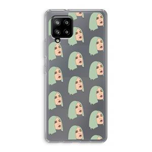 CaseCompany King Kylie: Samsung Galaxy A42 5G Transparant Hoesje