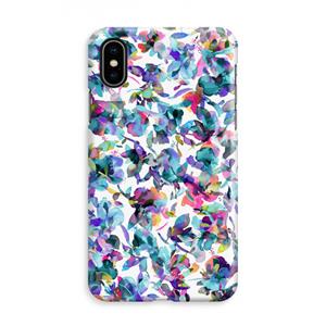 CaseCompany Hibiscus Flowers: iPhone Xs Volledig Geprint Hoesje