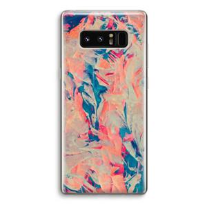 CaseCompany Alone: Samsung Galaxy Note 8 Transparant Hoesje