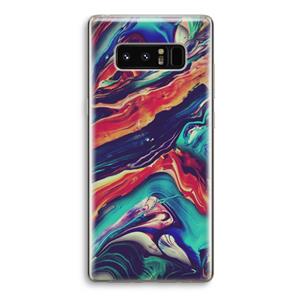 CaseCompany Chameleon Sun: Samsung Galaxy Note 8 Transparant Hoesje