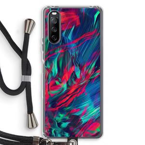 CaseCompany Pilgrims Of The Sea: Sony Sony Xperia 10 III Transparant Hoesje met koord