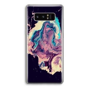 CaseCompany Cosmic Silence: Samsung Galaxy Note 8 Transparant Hoesje