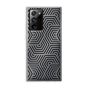 CaseCompany Magic pattern: Samsung Galaxy Note 20 Ultra / Note 20 Ultra 5G Transparant Hoesje