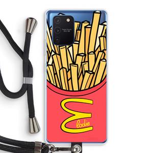 CaseCompany McElodie: Samsung Galaxy Note 10 Lite Transparant Hoesje met koord