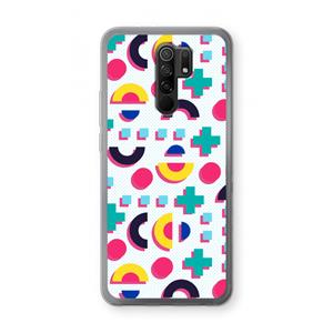 CaseCompany 8-bit N°2: Xiaomi Redmi 9 Transparant Hoesje