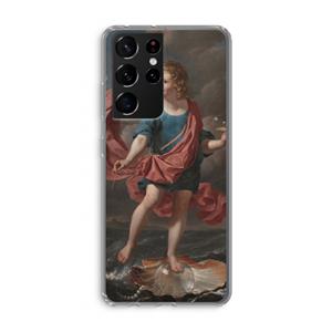 CaseCompany Soap Bubbles: Samsung Galaxy S21 Ultra Transparant Hoesje