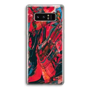 CaseCompany Endless Descent: Samsung Galaxy Note 8 Transparant Hoesje