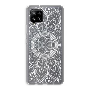 CaseCompany Roses Are Red: Samsung Galaxy A42 5G Transparant Hoesje