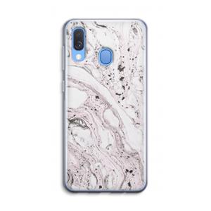 CaseCompany Mengelmoes: Samsung Galaxy A40 Transparant Hoesje