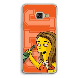 CaseCompany Jamie Lee Simpson: Samsung A3 (2017) Transparant Hoesje