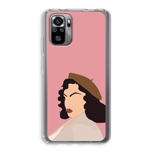 CaseCompany Confidence: Xiaomi Redmi Note 10S Transparant Hoesje