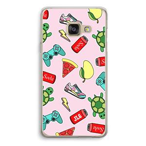 CaseCompany Things Jamie Loves: Samsung A3 (2017) Transparant Hoesje