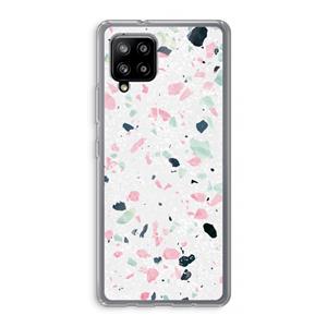 CaseCompany Terrazzo N°3: Samsung Galaxy A42 5G Transparant Hoesje