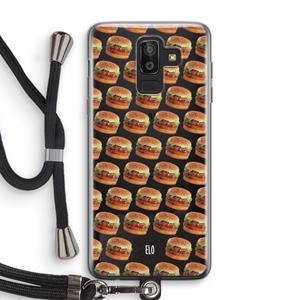 CaseCompany Giants: Samsung Galaxy J8 (2018) Transparant Hoesje met koord