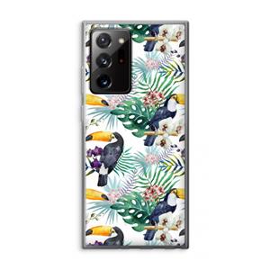 CaseCompany Tukans: Samsung Galaxy Note 20 Ultra / Note 20 Ultra 5G Transparant Hoesje