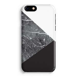 CaseCompany Combinatie marmer: iPhone 8 Volledig Geprint Hoesje