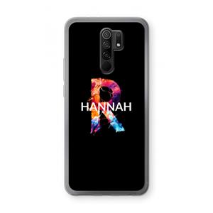 CaseCompany Abstract Spectrum: Xiaomi Redmi 9 Transparant Hoesje