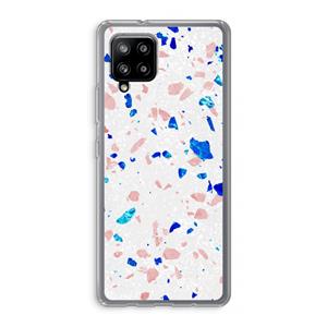 CaseCompany Terrazzo N°6: Samsung Galaxy A42 5G Transparant Hoesje