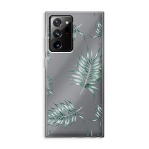 CaseCompany Simple leaves: Samsung Galaxy Note 20 Ultra / Note 20 Ultra 5G Transparant Hoesje