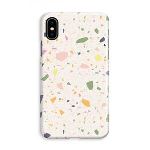 CaseCompany Terrazzo N°21: iPhone Xs Volledig Geprint Hoesje