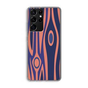 CaseCompany Bast A: Samsung Galaxy S21 Ultra Transparant Hoesje