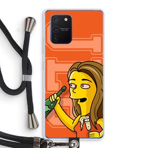 CaseCompany Jamie Lee Simpson: Samsung Galaxy Note 10 Lite Transparant Hoesje met koord