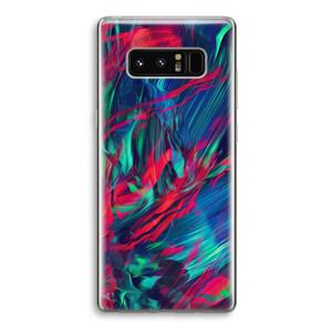 CaseCompany Pilgrims Of The Sea: Samsung Galaxy Note 8 Transparant Hoesje