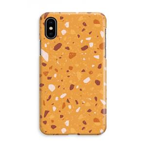 CaseCompany Terrazzo N°24: iPhone Xs Volledig Geprint Hoesje
